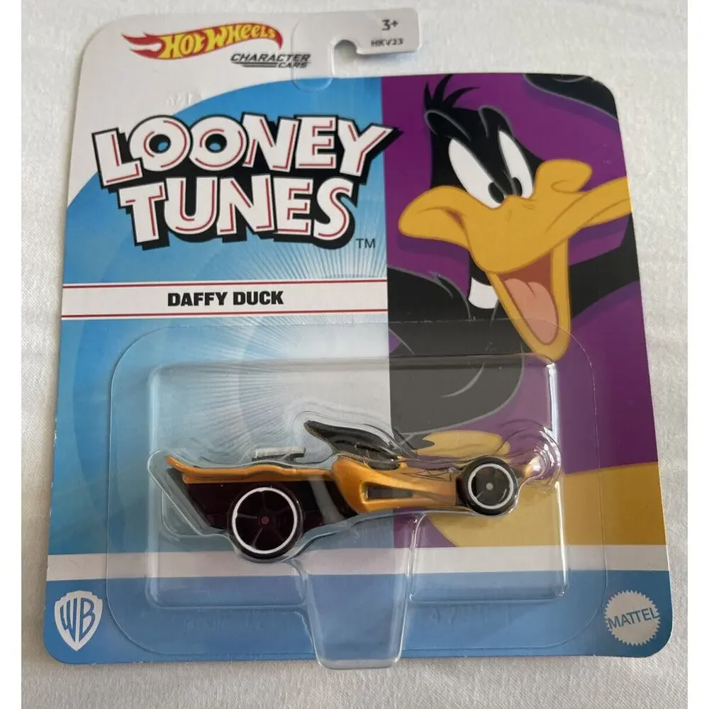 Hot Wheels Looney Tunes Daffy Duck Character Cars WB Mattel Brand New In Box